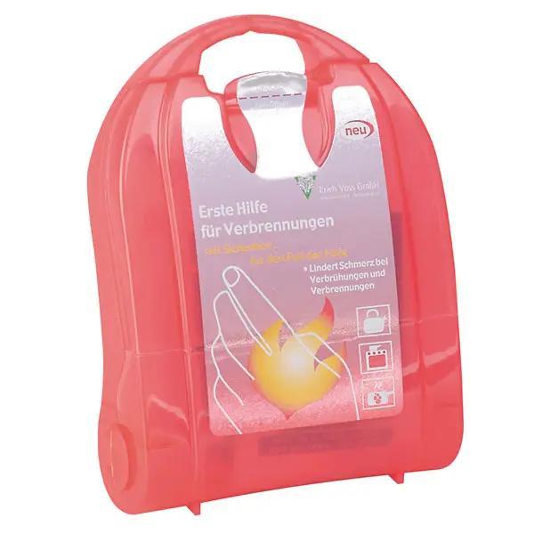 Verbrennungsset - Micro 9 - Gefüllt mit Verbandstoffen und kühlendem Gel bei Verbrennungen