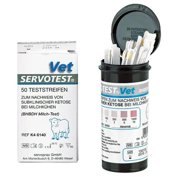 VET Ketose Teststreifen - Zum Nachweis von subklinischer Ketose bei Milchkühen