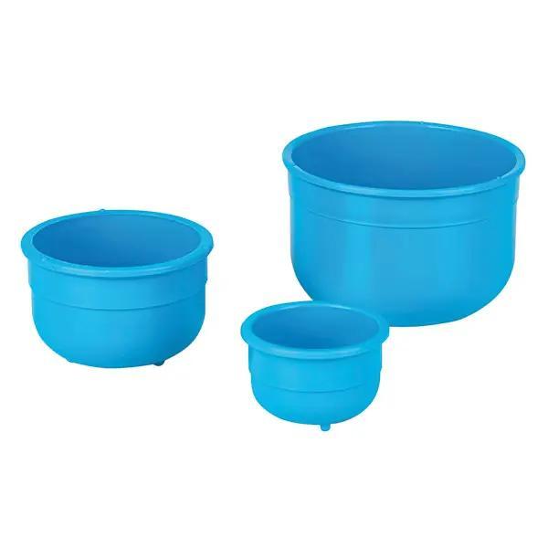 Vielzweck-Waschschale - Blau, mit nicht tropfendem Rand - autoclavierbar bis 134 °C