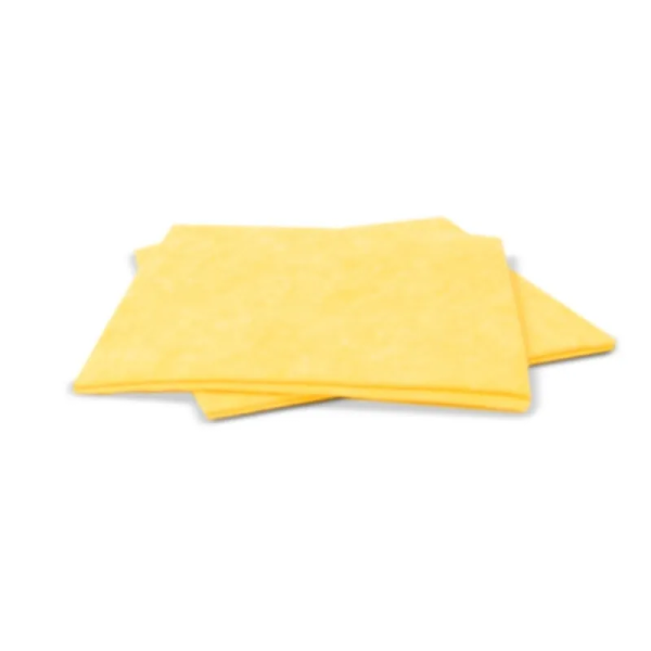Vlies-Allzwecktuch gelb, 38 x 40 cm - waschbar bis 90 °C, saugstark, universal einsetzbar