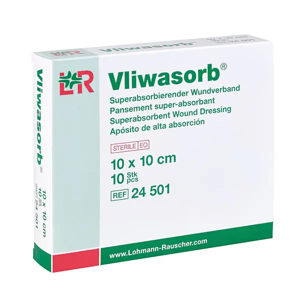 Vliwasorb, Lohmann & Rauscher - Steriler superabsorbierender Wundverband