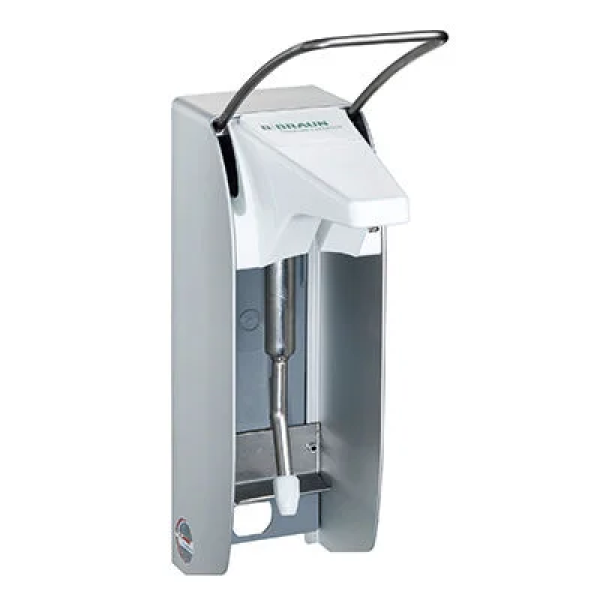 Wandspender Plus - mit Kunststoffpumpe, Armhebel kurz oder lang, autoklavierbar