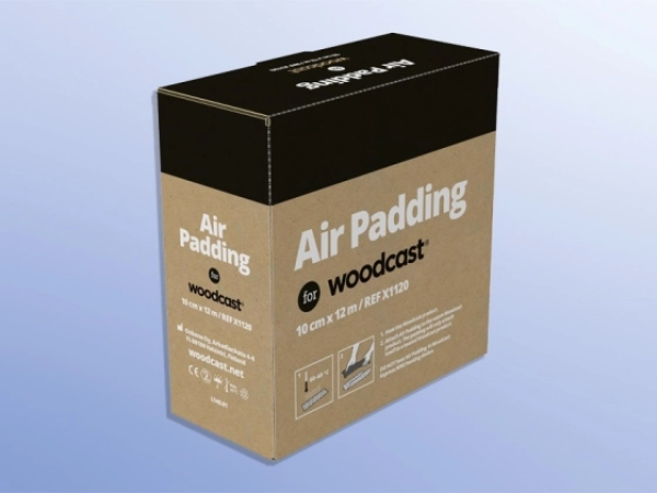 Woodcast Airpadding - spezielles Polsterungsvlies mit seiner 3D-Struktur, selbstklebend (SSB-fähig)