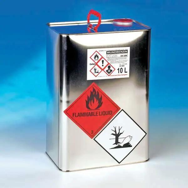 Preview: Wundbenzin hochrein - Lösungsmittel für technische Zwecke (SSB-fähig)