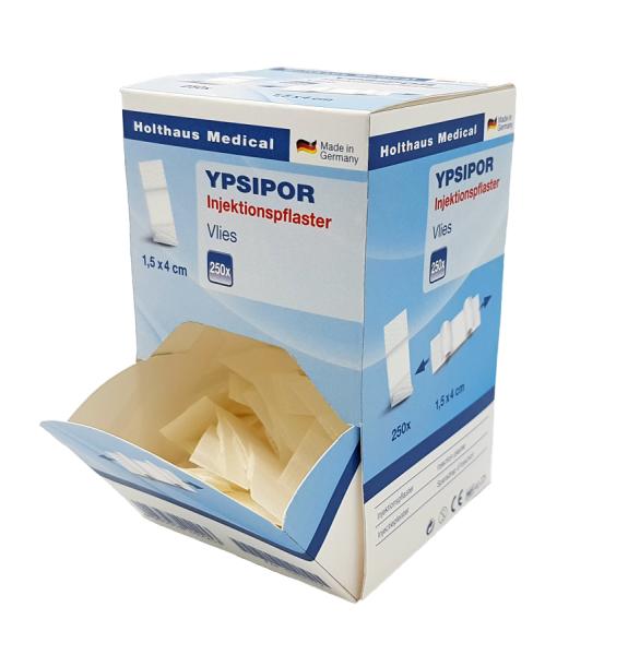 Preview: YPSIPOR Injektionspflaster - Zur Abdeckung kleinerer Einstichstellen mit Saugpolster (SSB-fähig)
