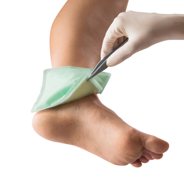 Zetuvit Plus Silicone - Superabsorber-Wundauflage mit Silikon-Wundkontaktschicht - Steril (SSB-fähig)