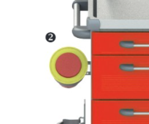 Preview: Zubehör für den Comfort Metal-Line Notfallwagen 