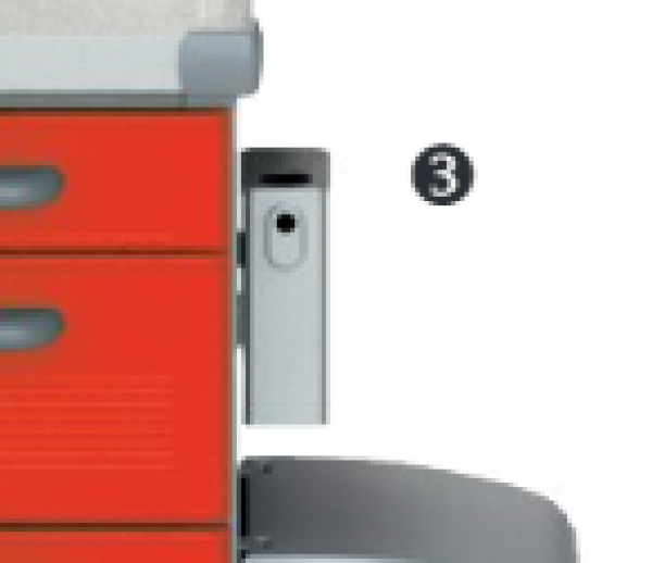 Preview: Zubehör für den Comfort Metal-Line Notfallwagen 