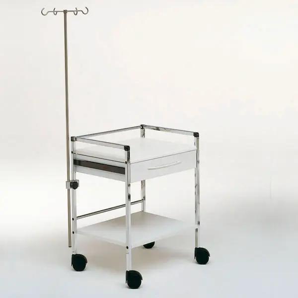 Preview: Zubehör für Medi-Net Vielzwecktische - Ampullenöffner/Infusionsstange/Konsole/Schale