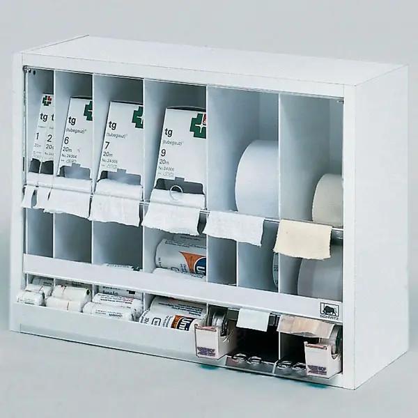 Preview: Zubehör für Medi-Net Vielzwecktische - Spender/Abfallsammler/Befestigungswinkel/Beutel