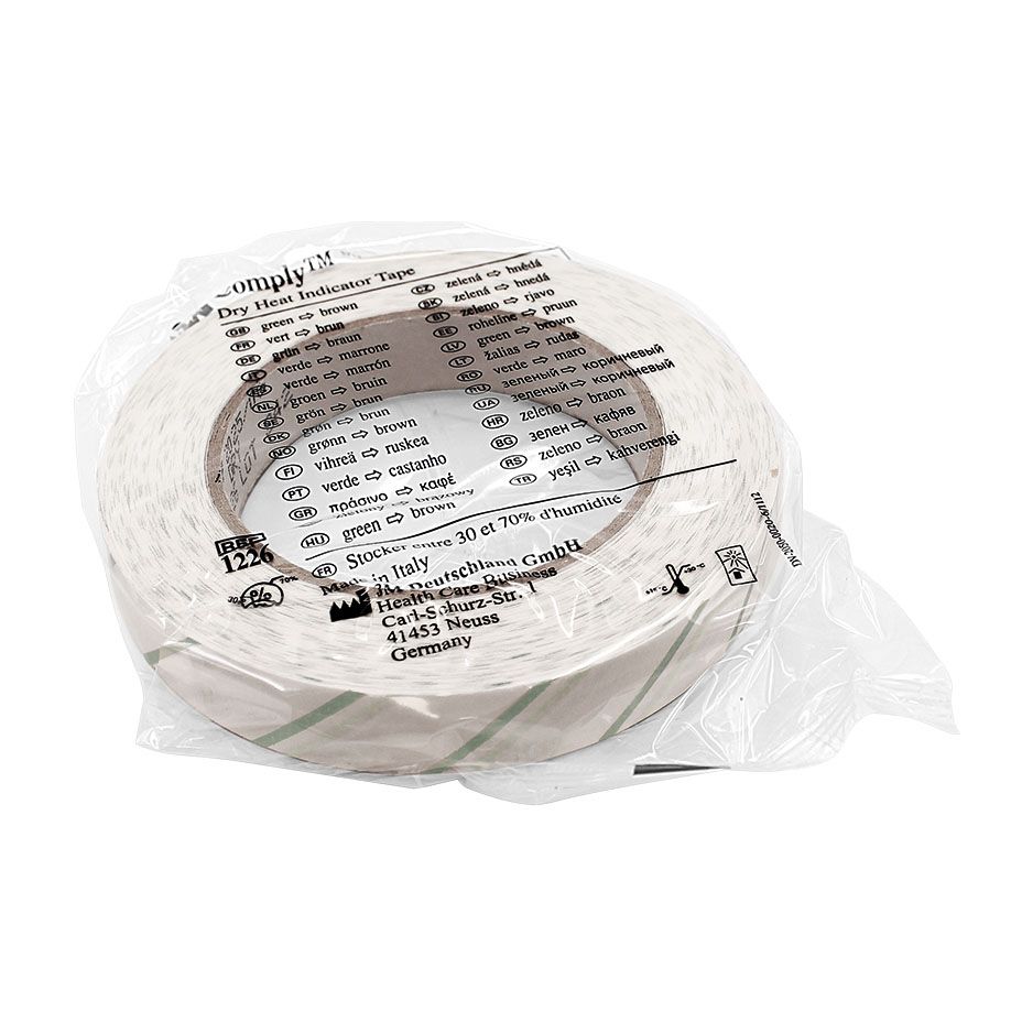 3M Comply Heißluft-Indikatorband - Klasse 1 Indikator, 12 Rollen