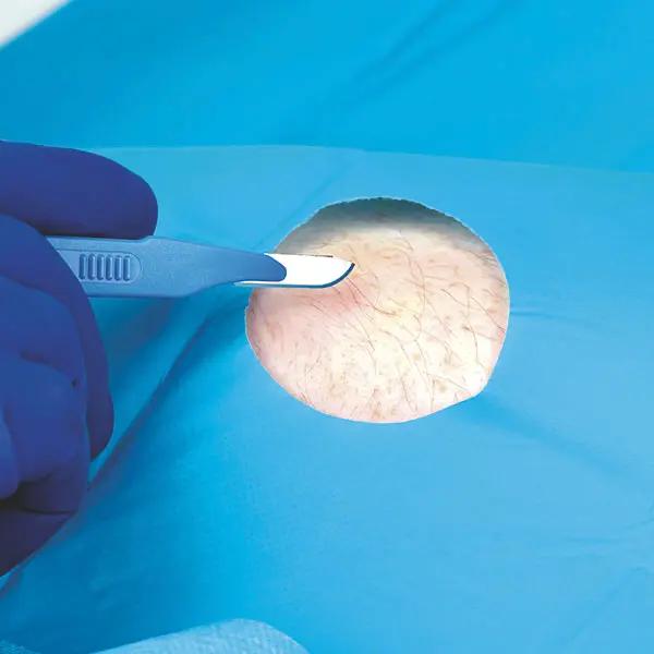 Abdecktücher/Lochtücher Großformat - Steril, einzeln im Peel-Pack