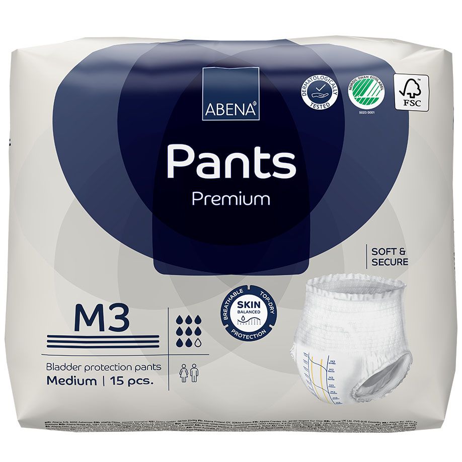 ABENA Pants Premium - Hochwertige Pants für leichte bis schwere Inkontinenz (SSB-fähig)