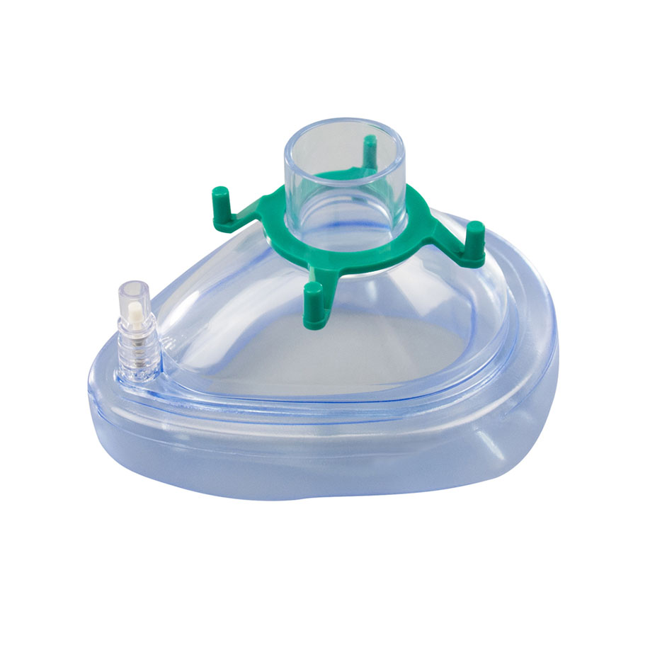 AERObag PVC-Einmal-Beatmungsmaske mit Ventil - latexfrei