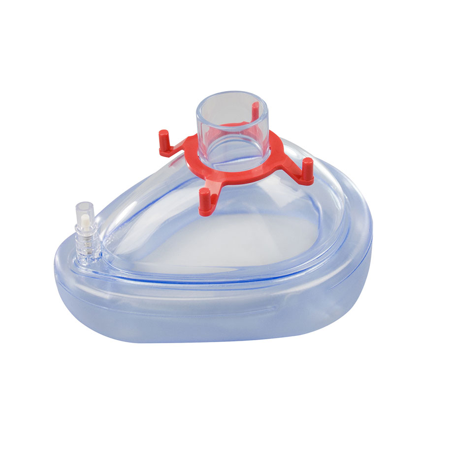 AERObag PVC-Einmal-Beatmungsmaske mit Ventil - latexfrei