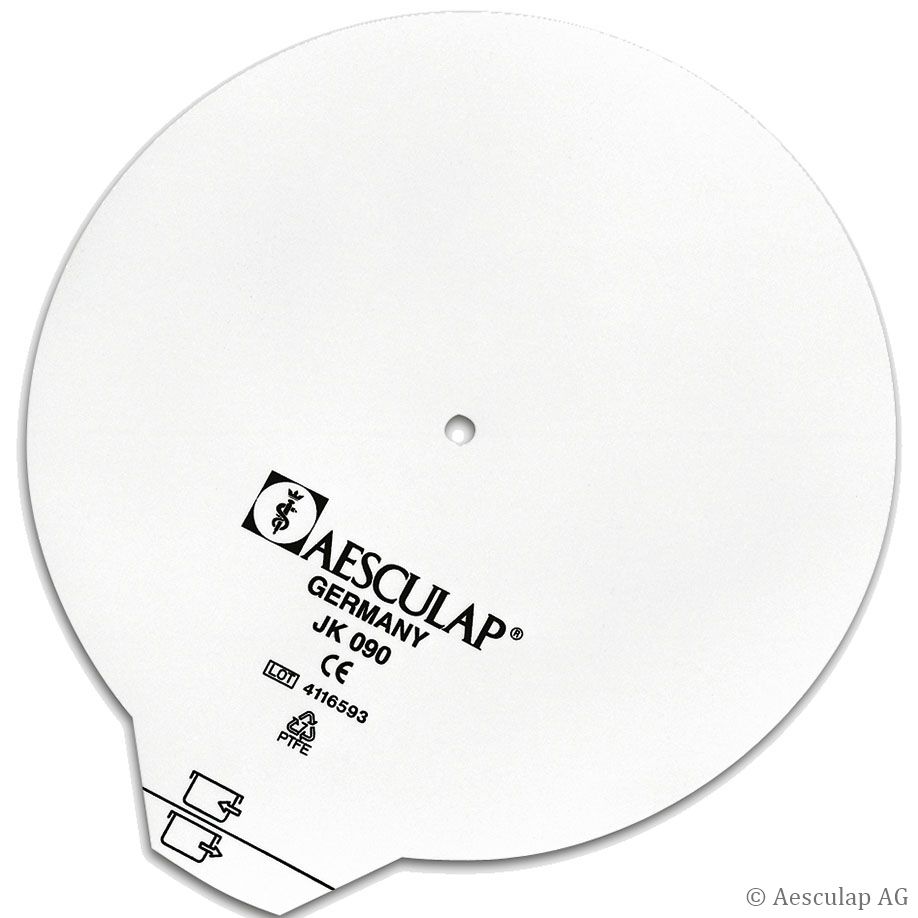 Aesculap Teflon-Dauerfilter rund Ø 190 mm - 10 Stück