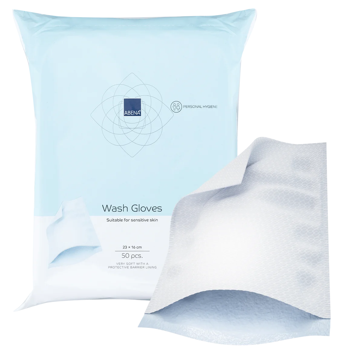 Airlaid Waschhandschuhe ohne Folie - Ideal für empfindliche Haut