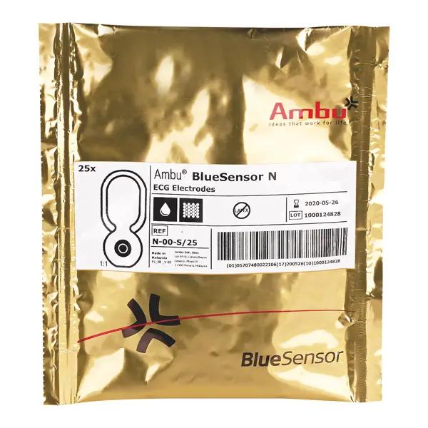 AMBU Blue Sensor Elektroden N-00-S - 30 x 22mm, Entwickelt für Säuglinge und Kleinkinder