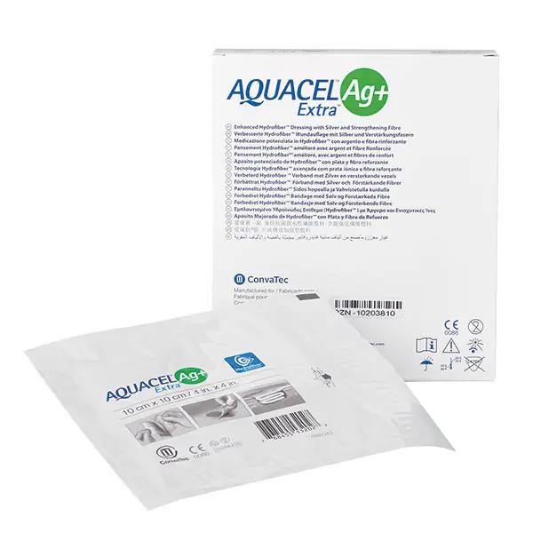 Aquacel Ag+ Extra - Antimikrobielle Wundauflage mit silberionenhaltiger Formulierung (SSB-fähig)