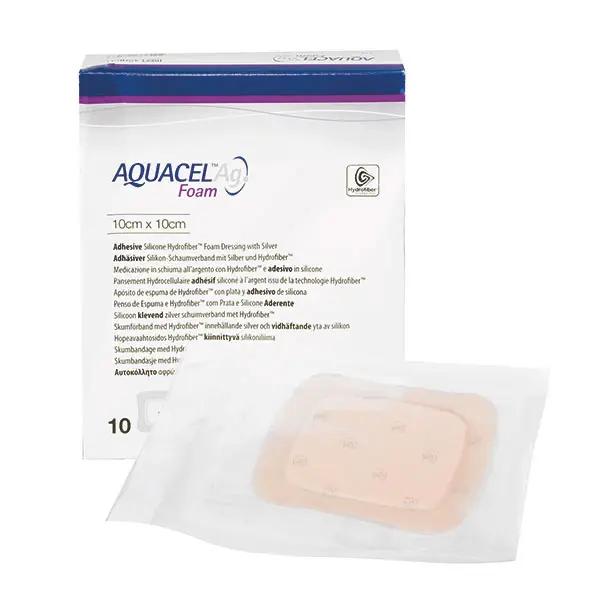 Aquacel Ag Foam - Antimikrobieller Schaumverband, mit Silber angereichert (SSB-fähig)