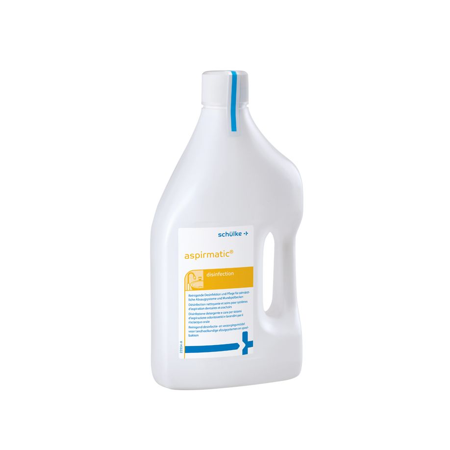 Aspirmatic  2 Liter - Reinigung, Desinfektion zahnärztliche Absaugsysteme/Mundspülbecken