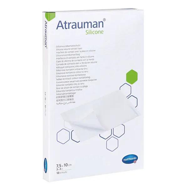 Atrauman Silicone - Wundkontaktschicht aus PET-Netz mit Silikongel (SSB-fähig)