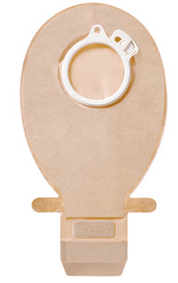 Ausstreifbeutel mit Hide-away Auslass - 2-teilig, maxi, hautfarben, Rastring Ø50mm