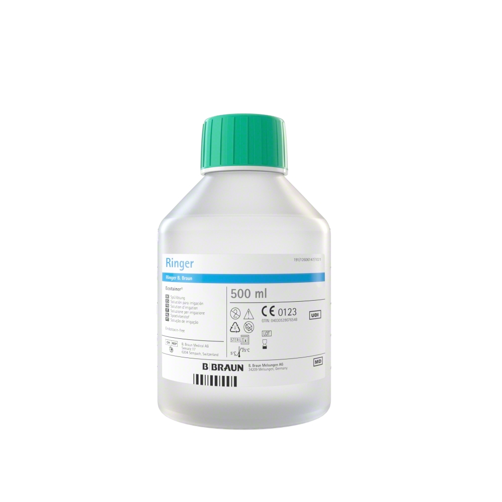 B.Braun Ringer Topische Spüllösung - Ecotainer PP Flasche (SSB-fähig)