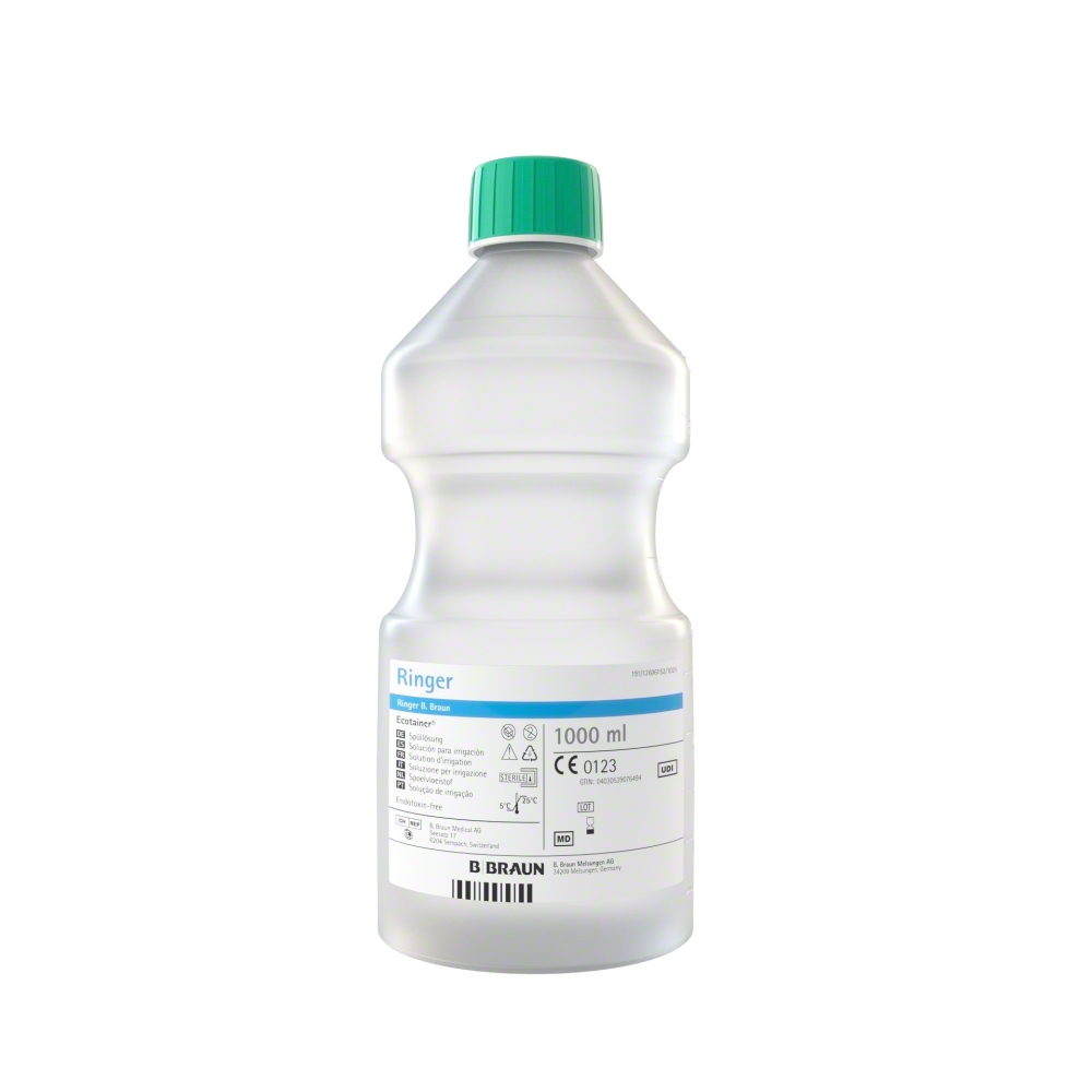 B.Braun Ringer Topische Spüllösung - Ecotainer PP Flasche (SSB-fähig)
