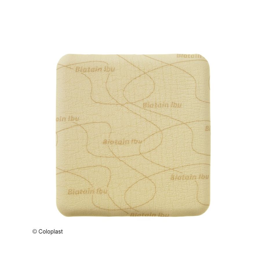 Biatain Ibu Schaumverband - Polyurethanschaum mit homogen verteiltem Ibuprofen (SSB-fähig)