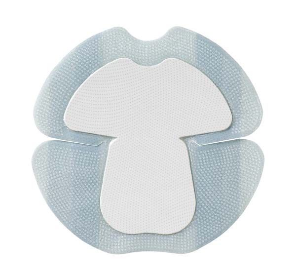 Biatain Silikon Ferse, 18 x 18 cm - Schaumverband sanft haftend (SSB-fähig)