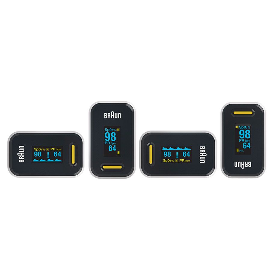 BRAUN Pulsoximeter 1 YK-81CEU - Misst Sauerstoffsättigung/Pulsfrequenz/Pulsamplitude