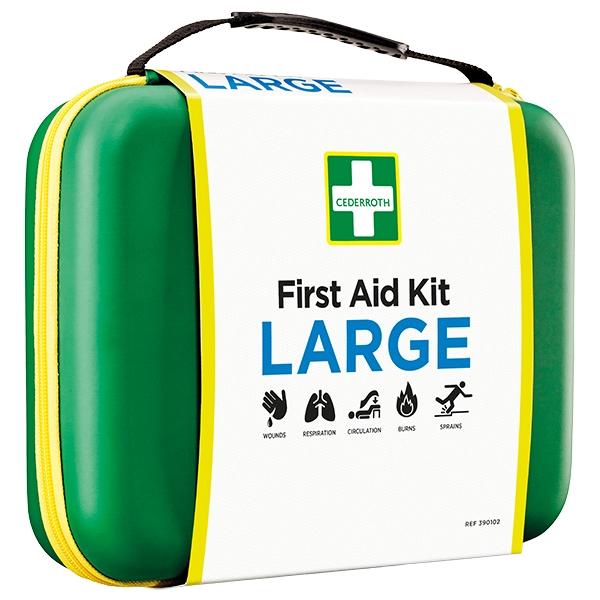 Cederroth First Aid Kit Large - Erste-Hilfe Kit, komplett gefüllt