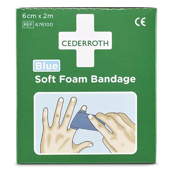 Cederroth Soft Foam Bandage - wasserfester Schnellverband, leicht anwendbar 