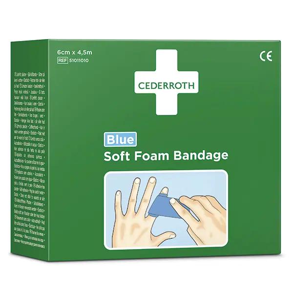 Cederroth Soft Foam Bandage - wasserfester Schnellverband, leicht anwendbar 