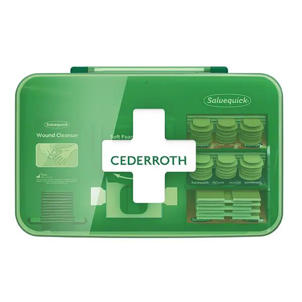 Cederroth Wound Care Dispenser - Set zur Versorgung kleinerer Wunden, nachfüllbar