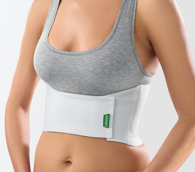 Cellacare Thorax M/F - Weiße Rippenbruchbandage für Männer und Frauen