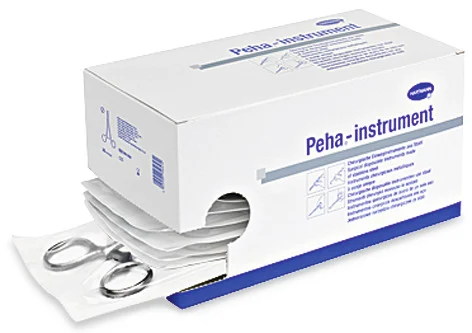 Chirurgische Schere - gerade, spitz/stumpf, 14,5 cm - steril einzeln verpackt