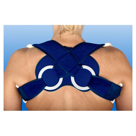 Clavicula-Bandage - Einteilige Spezial-Bandage ist zur Versorgung von Claviculafrakturen