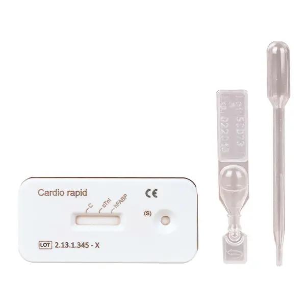 Cleartest Cardio rapid / Infarkttest - Nachweis der Proteine hFABP und Troponin I