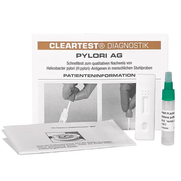 Cleartest Helicobacter pylori-Antigen aus Stuhl - Test zum Nachweis