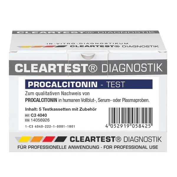 Cleartest Procalcitonin (PCT) - Schnelltest, Nachweis bakterielle oder virale Infektion