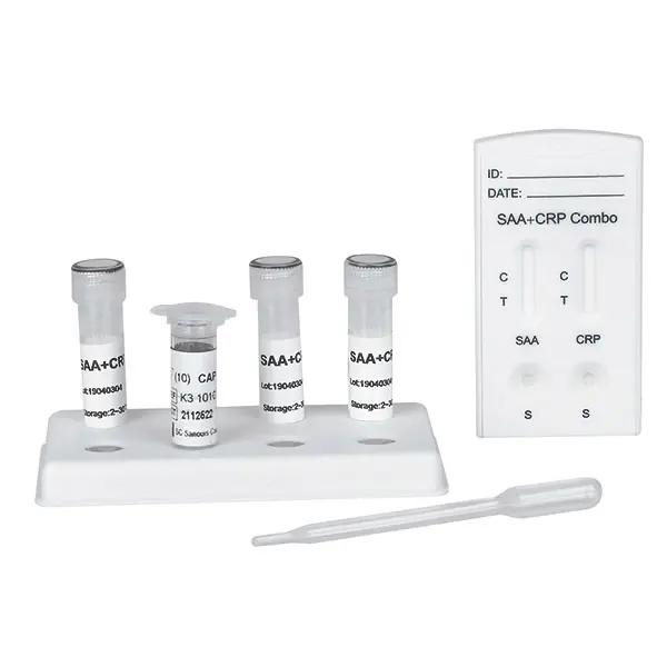 Cleartest Schnelltest SAA und CRP - zum Nachweis viraler oder bakterieller Entzündungen - 5 Teste