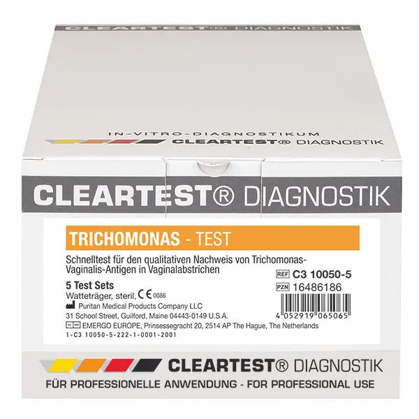 Cleartest Trichomonas Vaginalis - zum Nachweis von Flagellaten im Vaginalabstrich
