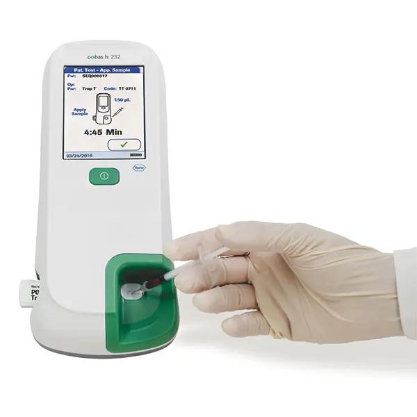 Cobas h 232 - Point-of-Care-System zur Bestimmung kardialer Blutmarker