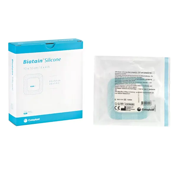 Coloplast Biatain Silicone Schaumverband - hochabsorbierend, weich, flexibel (SSB-fähig)