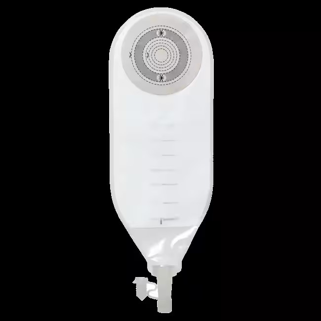 COLOPLAST Drainagebeutel steril - Hautschutz, Rückflusssperre, Transparent, 3 Größen