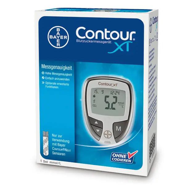 Contour XT Blutzuckermesssystem mit automatischer Codierung