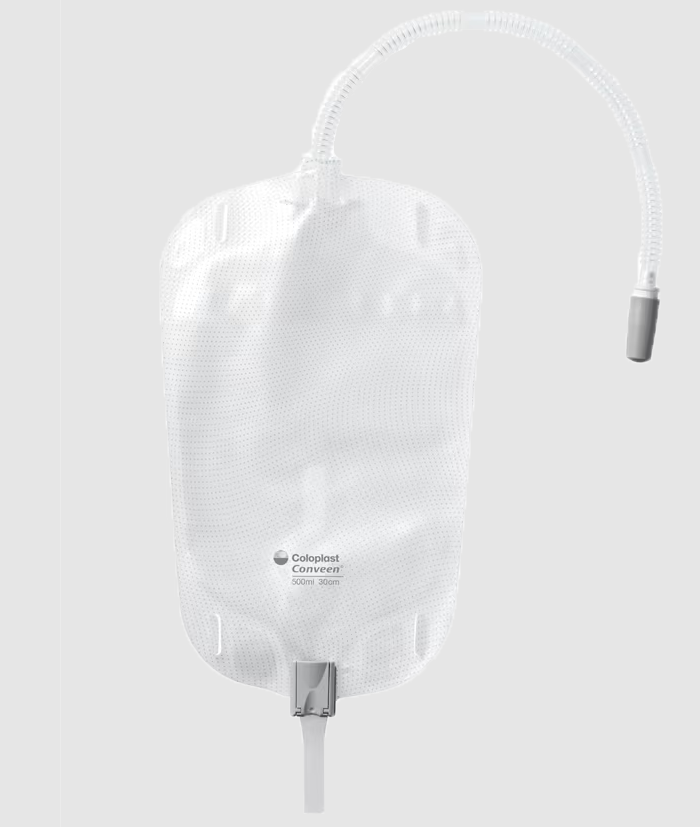 Conveen unsteriler Beinbeutel - Mit Ablauf, Rückflusssperre, 10 Stück