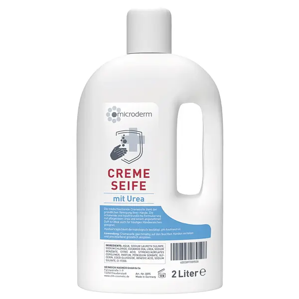 Cremeseife mit Urea - Mildschäumende Handpflege zur gründlichen Reinigung der Hände